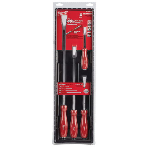 Pry Bar Set, 4 Pcs. Distribution Élite MP