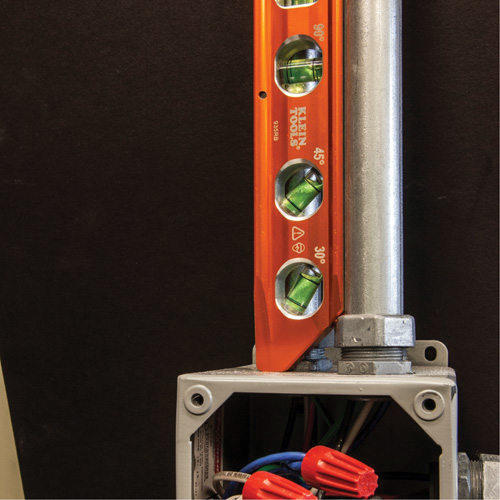 Niveau &agrave; billette Torpedo, 8" lo, Aluminium, 4 fioles, Magn&eacute;tique Distribution Élite MP