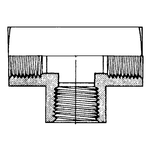 Raccord En T&eacute; Femelle, Laiton, 1/8" Distribution Élite MP