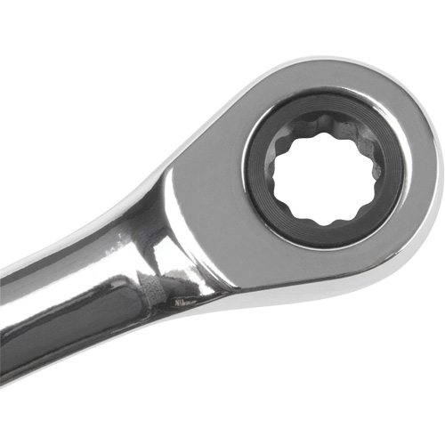 Metric Ratcheting Combination Wrench, 12 Point, 7 mm, Chrome Finish Distribution Élite MP