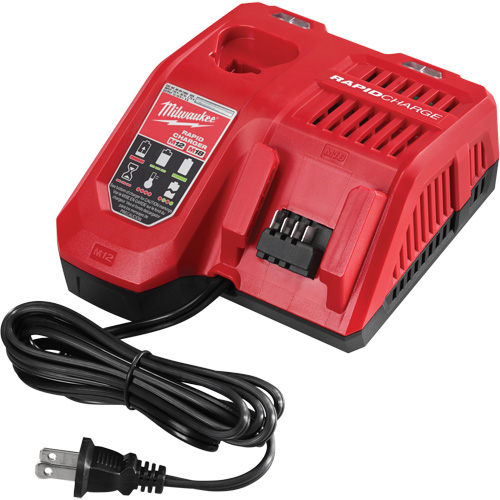 M18 & M12 Rapid Charger, 18 V, Lithium-Ion Distribution Élite MP