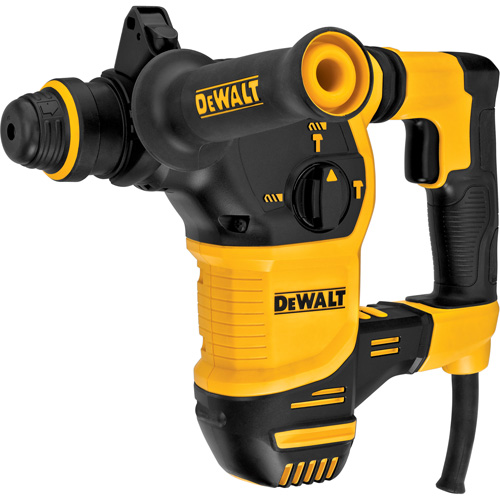 L-Shape SDS Plus Rotary Hammer, 3/16" - 7/8", 8.5 A, 0-5200 BPM BPM, 0-1150 RPM RPM, 2.58 ft.-lbs. Distribution Élite MP