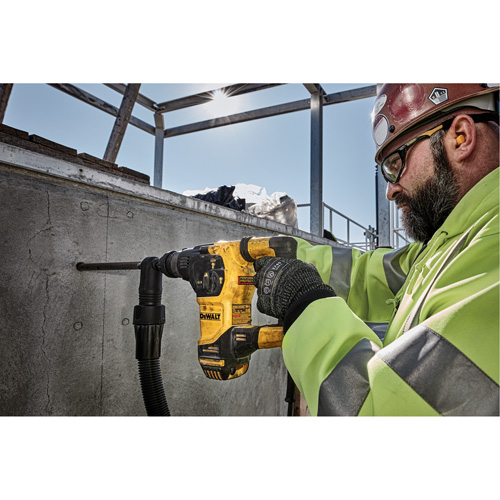 L-Shape SDS Plus Rotary Hammer, 3/16" - 7/8", 8.5 A, 0-5200 BPM BPM, 0-1150 RPM RPM, 2.58 ft.-lbs. Distribution Élite MP