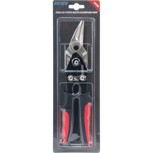 Cisailles &agrave; pivots multiples, Longueur de coupe de 1-3/8", Coupe Gauche Distribution Élite MP