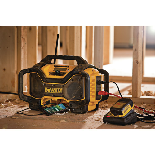 Jobsite Bluetooth Radio (Tool Only), Lithium-Ion, 60V Distribution Élite MP