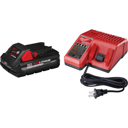 Ensemble de charge de blocs-pile M18 Redlithium High Output CP3.0, 18 V, Lithium-ion Distribution Élite MP