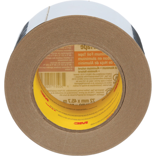 Ruban en aluminium Venture Tape, &eacute;paisseur 1,8 mils, 72 mm (3") x 45,7 m (150') Distribution Élite MP
