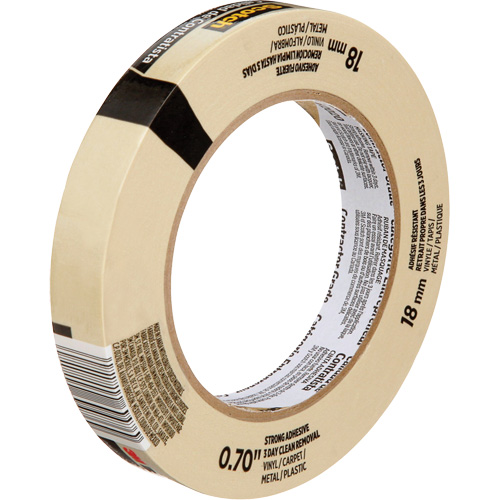 Scotch&reg; Contractor Grade Masking Tape 2020, 18 mm (3/4") x 55 m (180'), Beige Distribution Élite MP