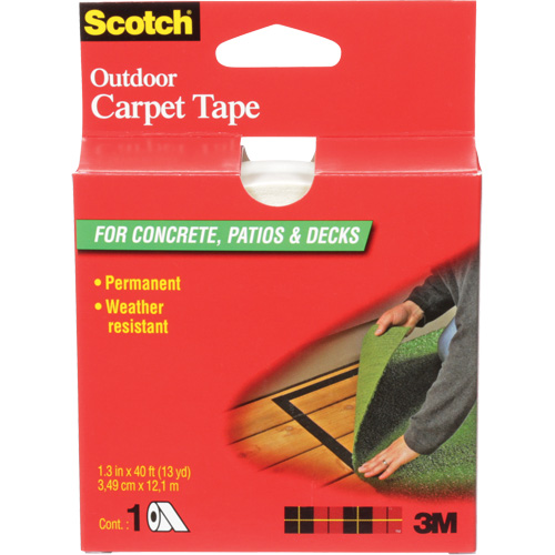 Scotch&reg; Outdoor Carpet Tape, 35 mm (1-2/5") W x 12.2 m (40') L Distribution Élite MP