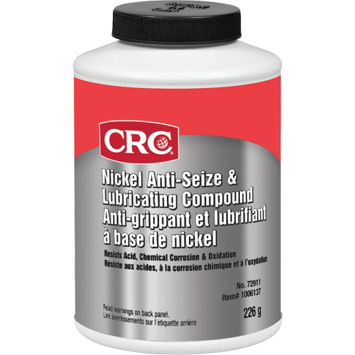 Compos&eacute; lubrifiant antigrippage au nickel, 226 g, 425°F (218°C) temp&eacute;rature efficace max. Distribution Élite MP