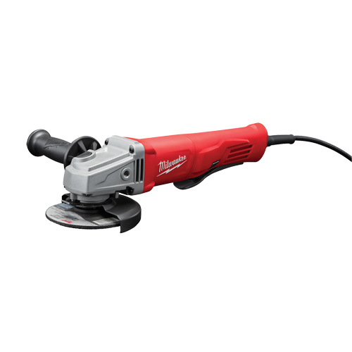 Petite meuleuse d'angle avec interrupteur &agrave; palette verrouillable, 4-1/2", 120 V, 11 A, 12 000 Tr/min Distribution Élite MP