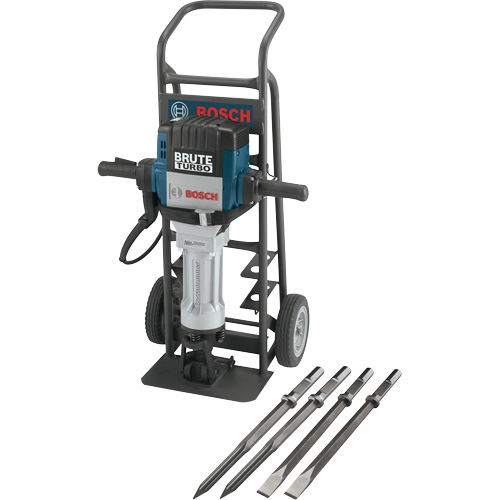 Brute Turbo Breaker Hammer with Deluxe Cart Distribution Élite MP