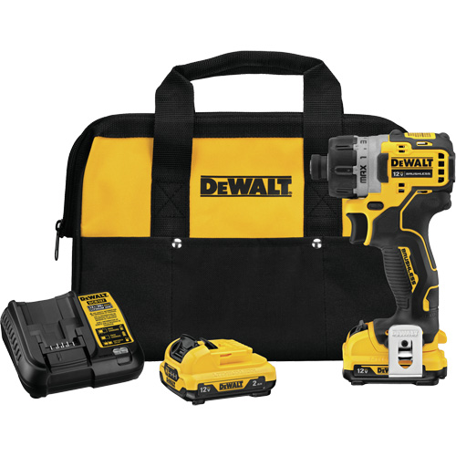 Xtreme Brushless Screwdriver Kit, 1/4", 12 V, 200 UWO Max. Torque, Lithium-Ion Battery Distribution Élite MP