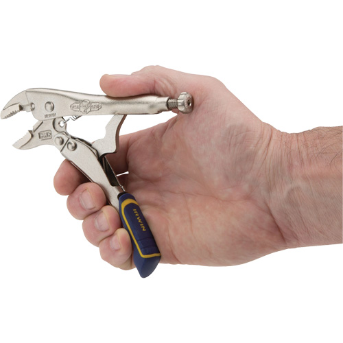 Pince-&eacute;tau avec coupe-fil Fast Release, Longueur 5", M&acirc;choire courb&eacute;e Distribution Élite MP