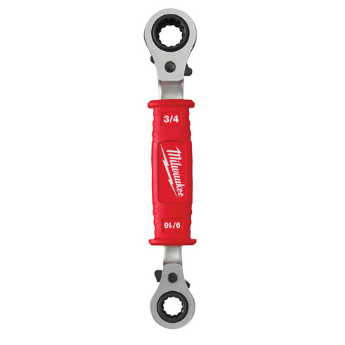 Cl&eacute; polygonale isol&eacute;e &agrave; cliquet 4 en 1 pour le monteur de ligne Distribution Élite MP