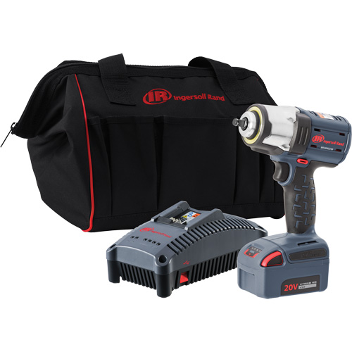 IQv20 Compact Cordless Impact Wrench Kit, 20 V, 3/8" Socket Distribution Élite MP
