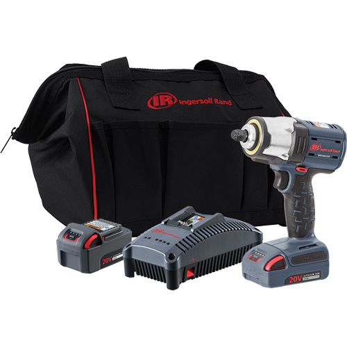 IQv20 Compact Cordless Impact Wrench Kit, 20 V, 3/8" Socket Distribution Élite MP