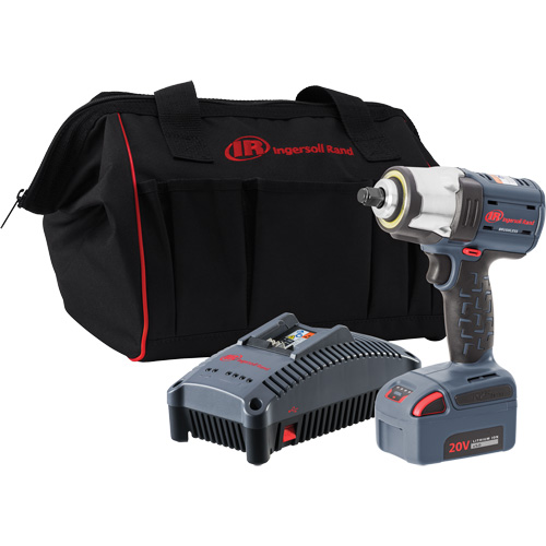 IQv20 Compact Cordless Impact Wrench Kit, 20 V, 1/2" Socket Distribution Élite MP