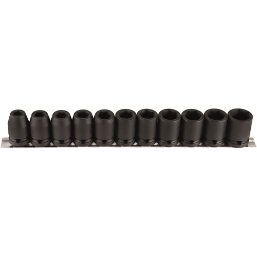 Jeu de douilles, 11 Mcx, Chocs, Prise de 1/2" Distribution Élite MP