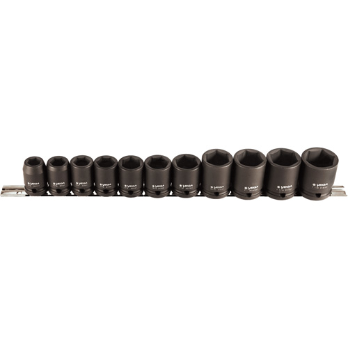 Jeu de douilles, 11 Mcx, Chocs, Prise de 1/2" Distribution Élite MP