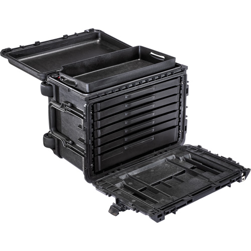 Gen 2 Mobile Tool Chest, 24" W, 6 Drawers, Black Distribution Élite MP