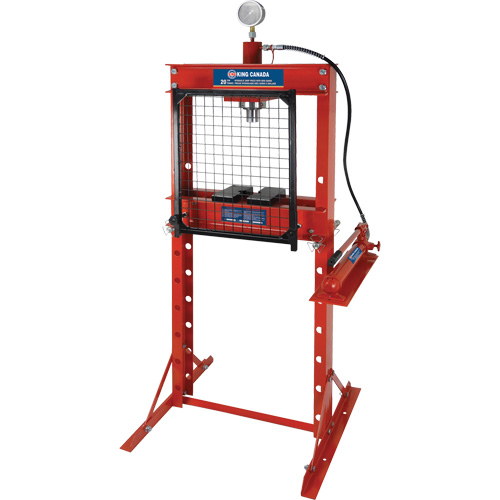 Hydraulic Shop Press with Grid Guard, 20 tons Capacity Distribution Élite MP