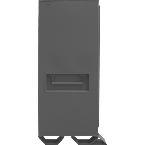 Armoire de rangement avec tablettes pour le chantier, Acier, 47,5 pi³, Gris Distribution Élite MP