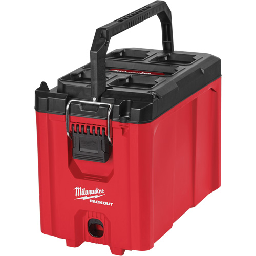 Packout Compact Tool Box, 10" x 16-1/5" x 13", Black/Red Distribution Élite MP