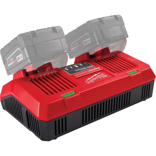 Chargeur rapide simultan&eacute; double port M18, 18 V, Lithium-ion Distribution Élite MP