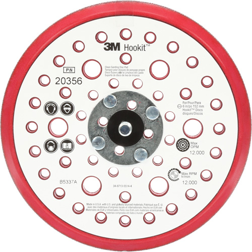 Hookit Clean Sanding Low Profile Disc Pad Distribution Élite MP