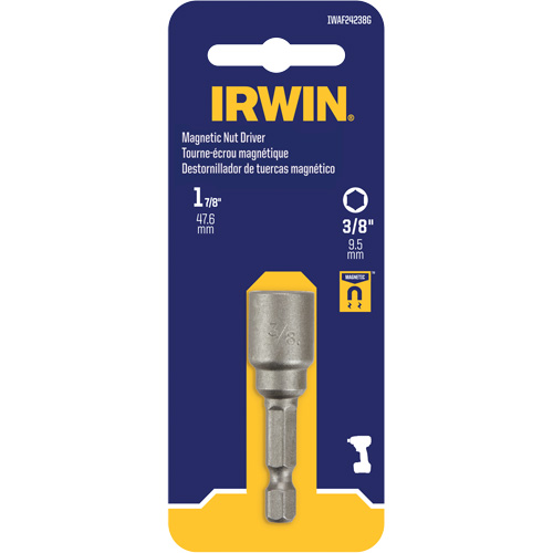 Nutsetter, 3/8" Tip, 1/4" Drive, 1-7/8" L, Magnetic Distribution Élite MP