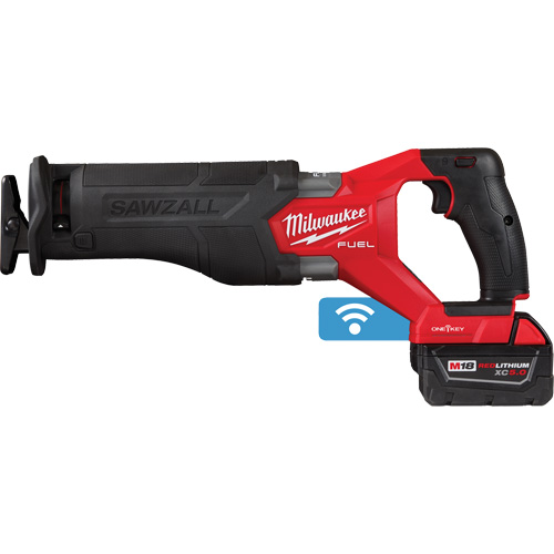 M18 Fuel Sawzall&reg; Reciprocating Saw Kit, 18 V, Lithium-Ion Battery, 3000 SPM Distribution Élite MP