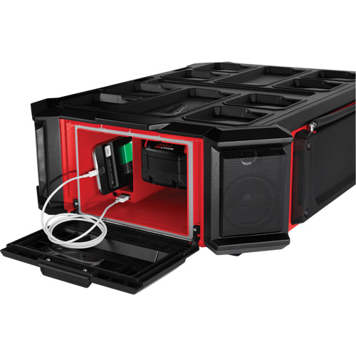 Radio et chargeur M18 Packout (outil seulement), Lithium-ion, 18 V Distribution Élite MP