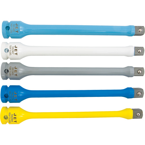 JTLE-5S Torque Limiting Impact Extension Set, 1/2" Drive, 65 ft-lbs./80 ft-lbs./100 ft-lbs./120 ft-lbs./140 ft-lbs. Torque, Multiple Distribution Élite MP