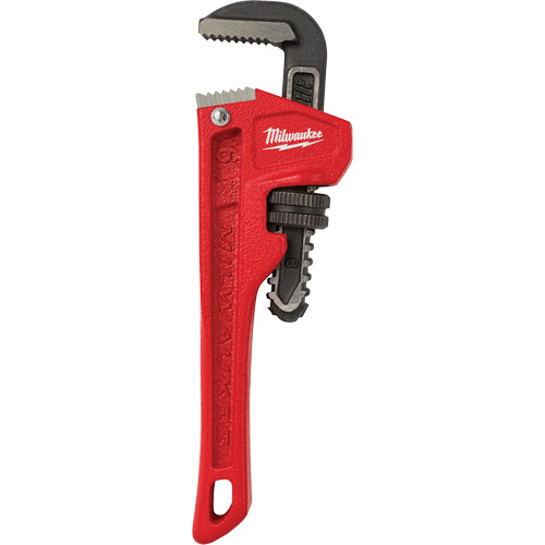Cl&eacute; &agrave; tuyau, Cap des m&acirc;choires 3/4", Longueur 6", Fini Rev&ecirc;tement en poudre Distribution Élite MP
