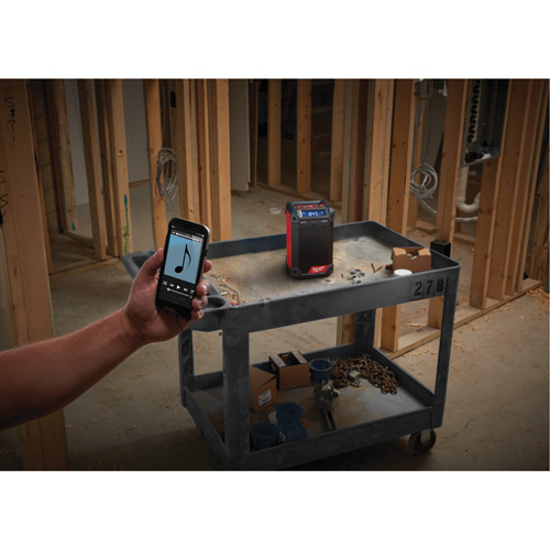 Radio et chargeur M12 (outil seulement), Lithium-ion, 12 V Distribution Élite MP