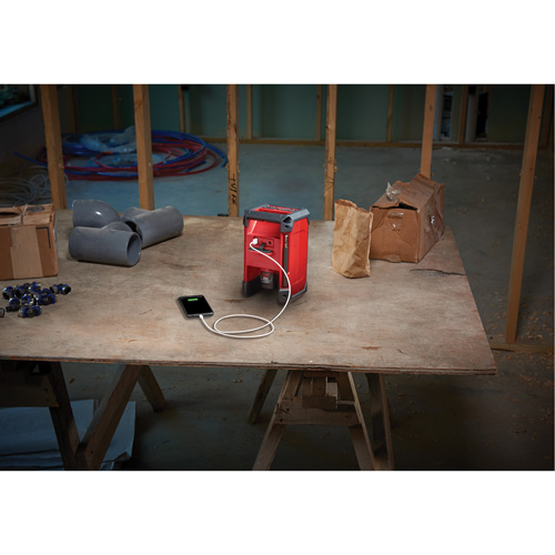 Radio et chargeur M12 (outil seulement), Lithium-ion, 12 V Distribution Élite MP