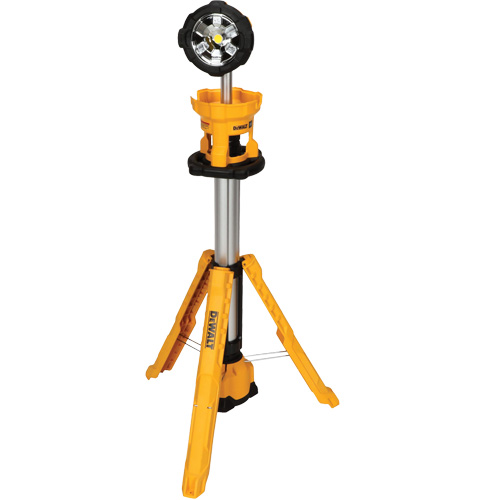 Lampe sans fil sur tr&eacute;pied 20V Max, DEL, 3000 lumens, Boîtier en Plastique Distribution Élite MP