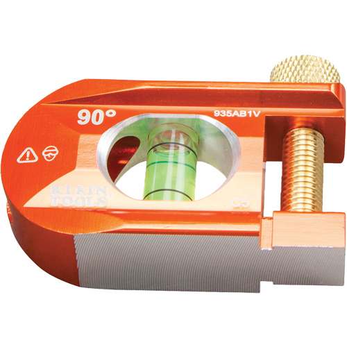 ACCU-BEND Level, 2.5" L, Aluminum, 1, Non-Magnetic Distribution Élite MP