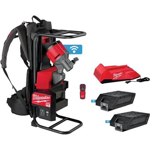 MX Fuel Backpack Concrete Vibrator Kit Distribution Élite MP