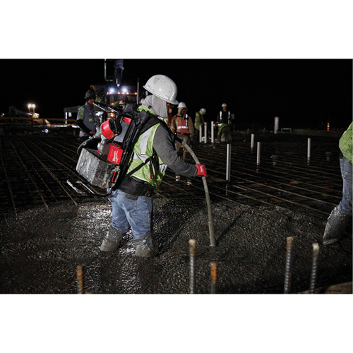 MX Fuel Backpack Concrete Vibrator Kit Distribution Élite MP