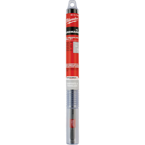 Foret de ligneur pour fibre de verre Shockwave Impact Duty, 11/16", Carbure Distribution Élite MP