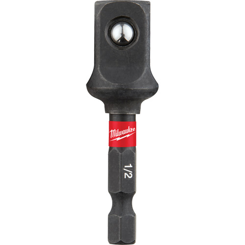 Adaptateur de douille &agrave; chocs Shockwave, 1/4" Prise, Dimension m&acirc;le 1/2", Sph&eacute;rique, 2" lo Distribution Élite MP