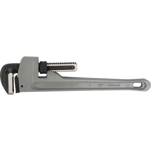 Pipe Wrench, 2-1/2" Jaw Capacity, 18" Long, Ergonomic Handle Distribution Élite MP