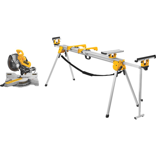 Double Bevel Sliding Compound Mitre Saw with Stand Distribution Élite MP