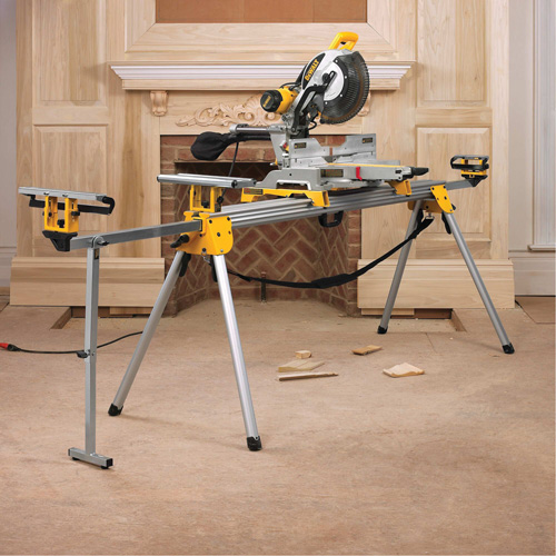 Double Bevel Sliding Compound Mitre Saw with Stand Distribution Élite MP