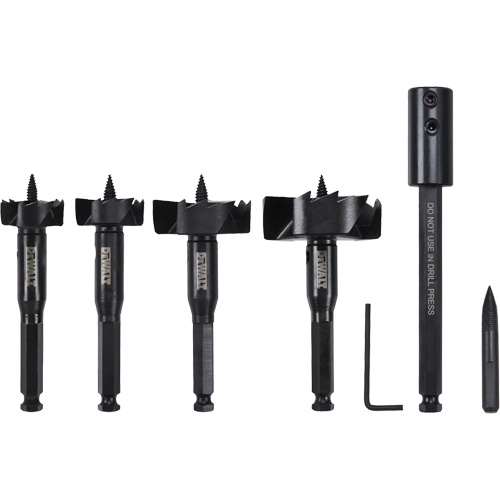 Self-Feed Bit Kit, 5 Pieces Distribution Élite MP