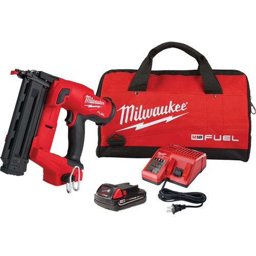M18 Fuel 18 Gauge Brad Nailer Kit, 18 V, Lithium-Ion Distribution Élite MP