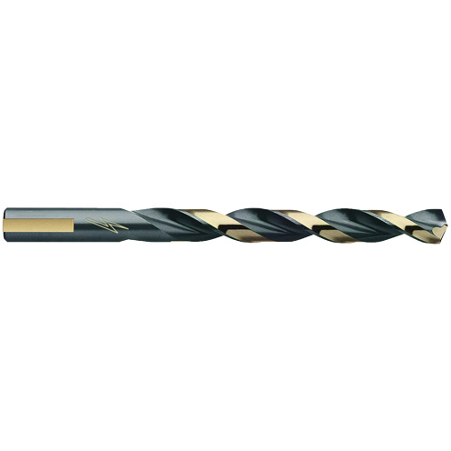 Triumph&reg; Thunderbit&reg; Heavy-Duty T1HD+ Jobber Drill Bit, High Speed Steel, 3/8", 5" L, 3-5/8" Flute, 135° Point Angle Distribution Élite MP