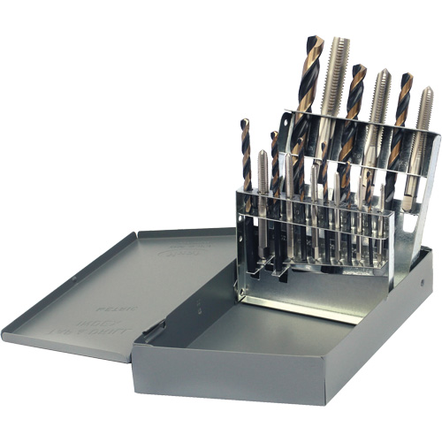 DRILLCO Tap & Drill Set, 18 Pieces Distribution Élite MP